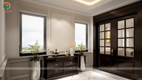 Thiết kế nội thất căn hộ 45 lô 5 dự án khu đô thị mới Louis city Hoàng Mai